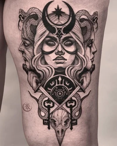 Ksenia Darmaeva tattoo 014