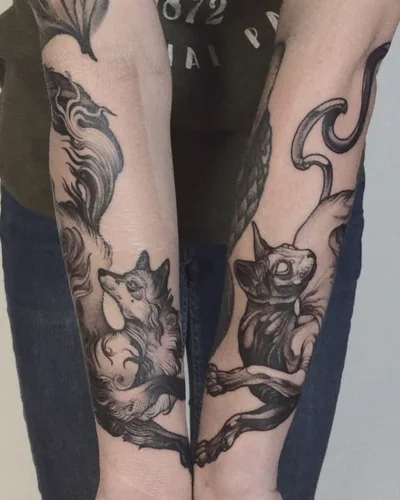 Ksenia Darmaeva tattoo 019