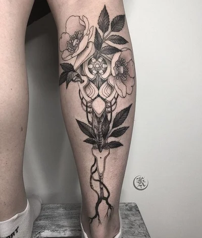 Ksenia Darmaeva tattoo 023