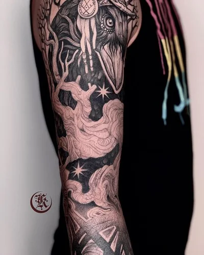 Ksenia Darmaeva tattoo 036