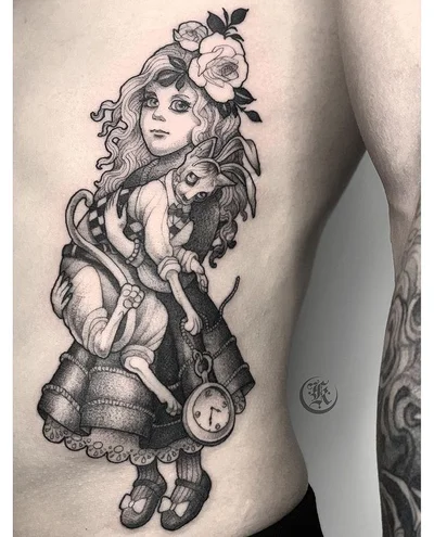 Ksenia Darmaeva tattoo 047