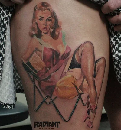 Anna Petrova tattoo 036