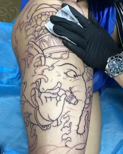 Shen Zhen Tattoo tattoo 024