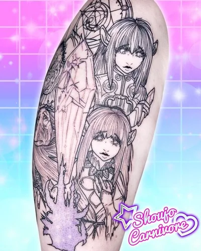 Shoujo Carnivore tattoo 009