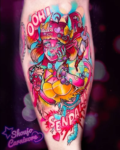Shoujo Carnivore tattoo 012