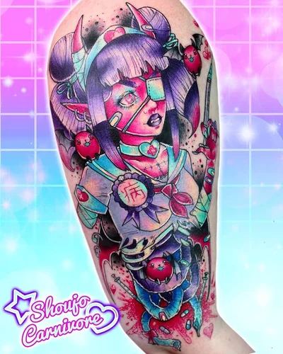 Shoujo Carnivore tattoo 047