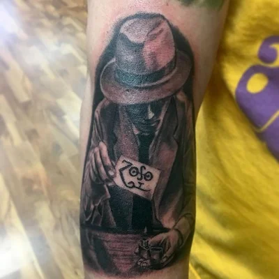 Shred tattoo 008