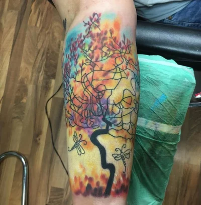 Shred tattoo 024