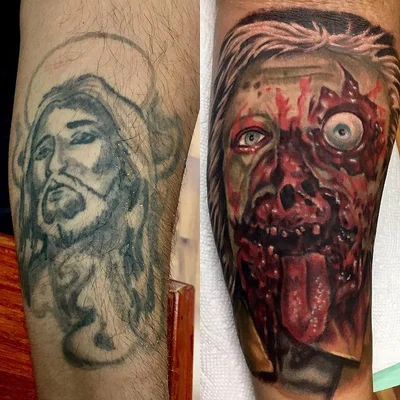 Shred tattoo 025