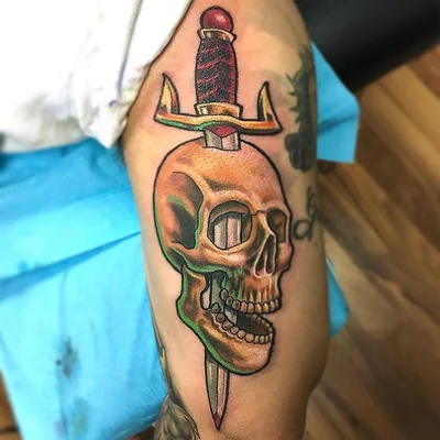 Shred tattoo 029
