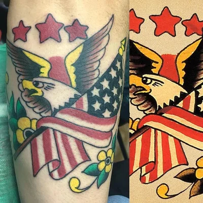 Shred tattoo 033