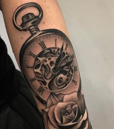 Si Burns tattoo 017