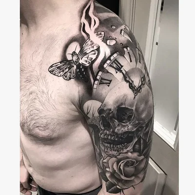 Si Burns tattoo 020
