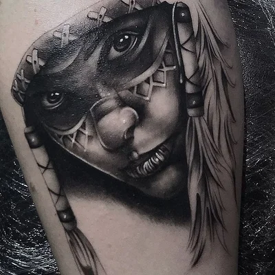 Si Burns tattoo 026