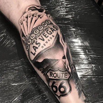 Si Burns tattoo 030