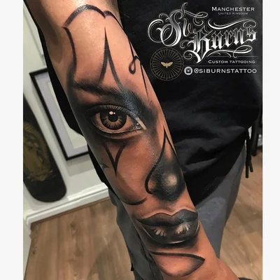 Si Burns tattoo 036