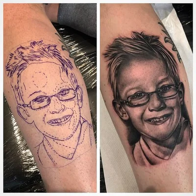 Si Burns tattoo 038