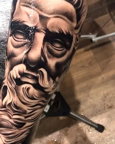 Si Burns tattoo 042