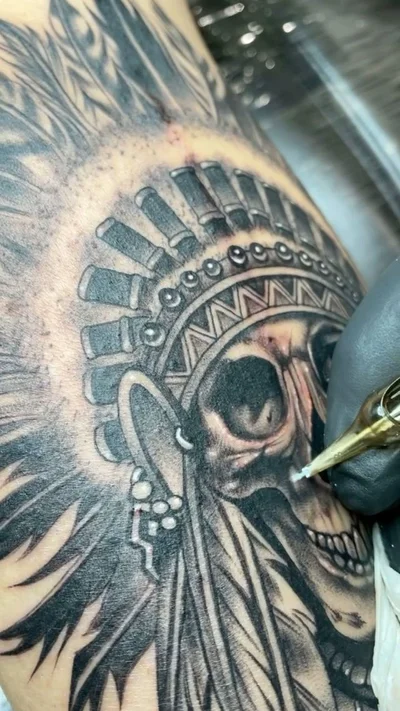 Si Burns tattoo 045