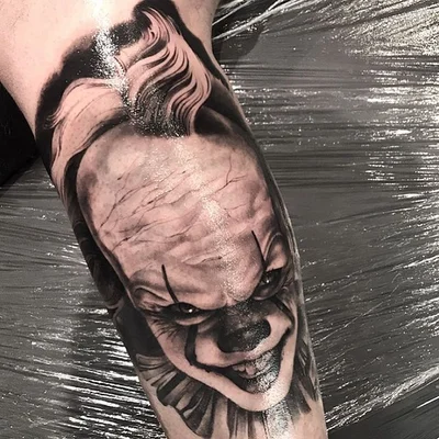 Si Burns tattoo 050