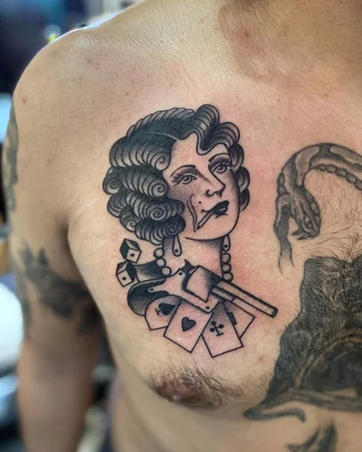 Sean Lanusse tattoo 012