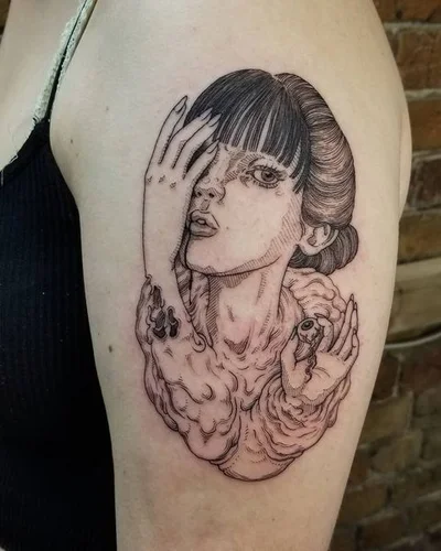 Silky Wong tattoo 039