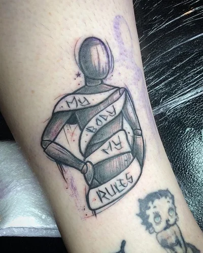 Silver Linings Tattoo tattoo 034