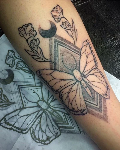Silver Linings Tattoo tattoo 049