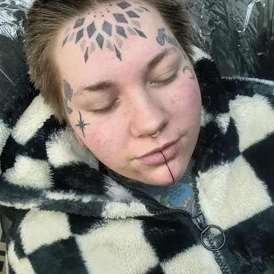 Simona is their name tattoo 049