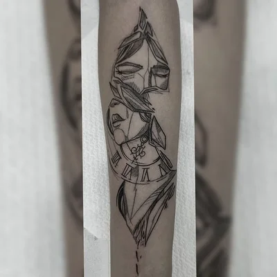 Simone LoseTo tattoo 017