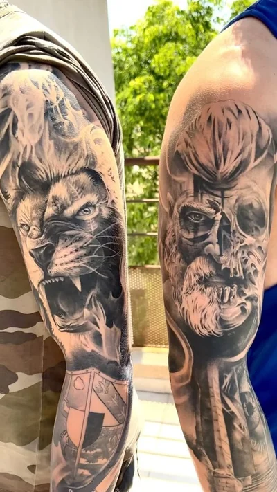 Simon Michel tattoo 008