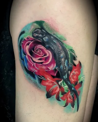 Simon Michel tattoo 009