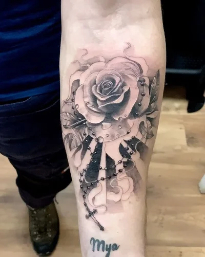 Simon Michel tattoo 014