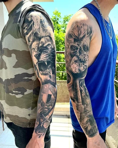 Simon Michel tattoo 015