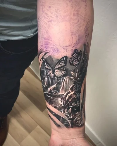 Simon Michel tattoo 019