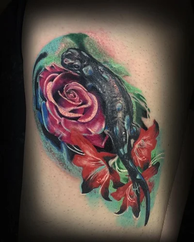 Simon Michel tattoo 048
