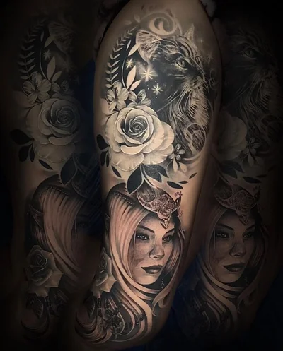 Simon Michel tattoo 049