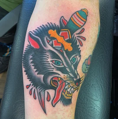 Simon Paul Thomas tattoo 007