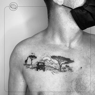 Simon Hanna tattoo 007