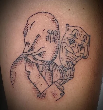 Sink Or Swim tattoo 008