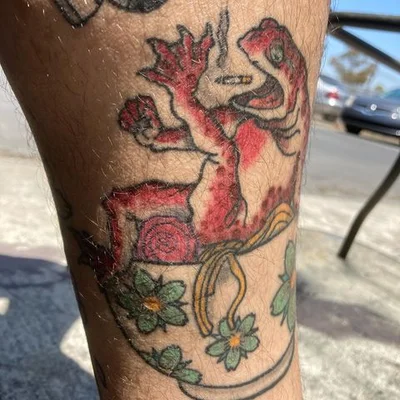 Spike Spiegel tattoo 032