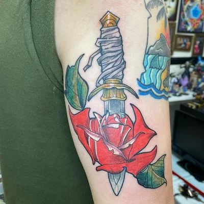 Spike Spiegel tattoo 034