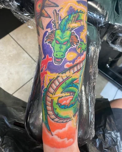 Spike Spiegel tattoo 048