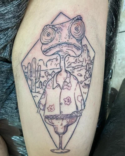 Spike Spiegel tattoo 050