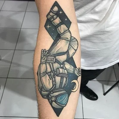 Siva Lobanja tattoo 008