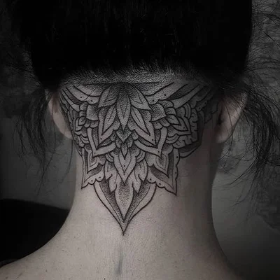 Siva Lobanja tattoo 017