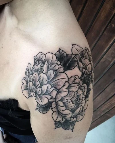 Siva Lobanja tattoo 018