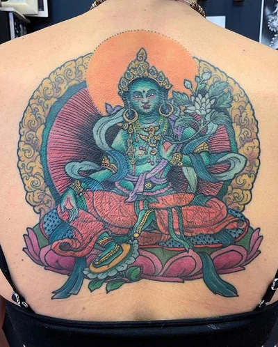 Siva Lobanja tattoo 025