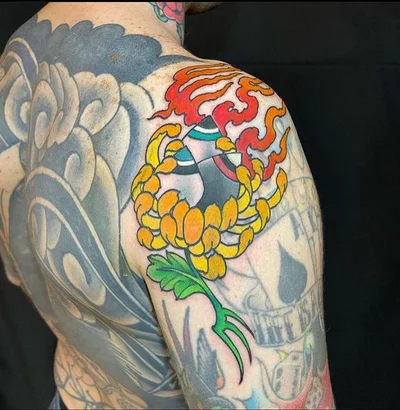 Siva Lobanja tattoo 039
