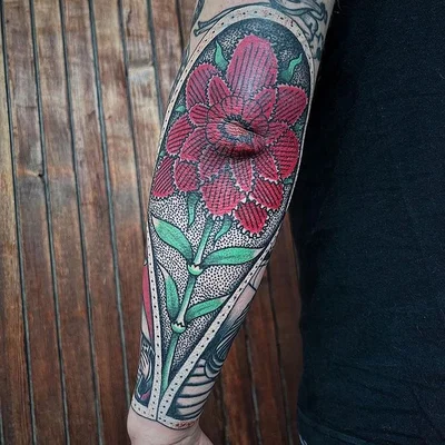 Siva Lobanja tattoo 041